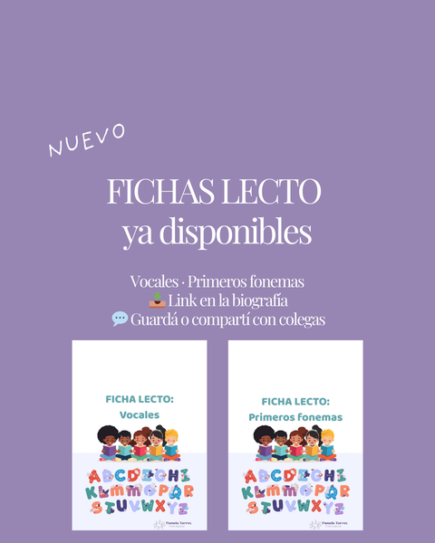 COMBO LECTOESCRITURA I