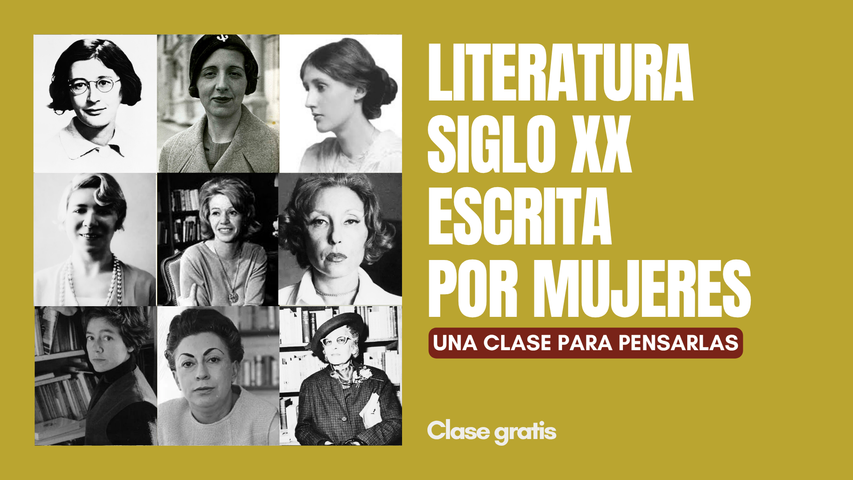 Literatura Siglo XX escrita por mujeres
