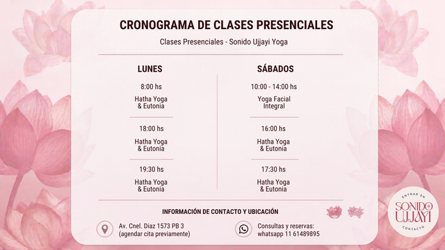 Clases presenciales