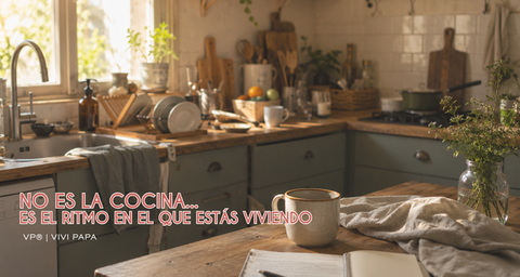 No es la cocina. Es el ritmo en el que estás viviendo.