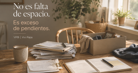 No es falta de espacio. Es exceso de pendientes.