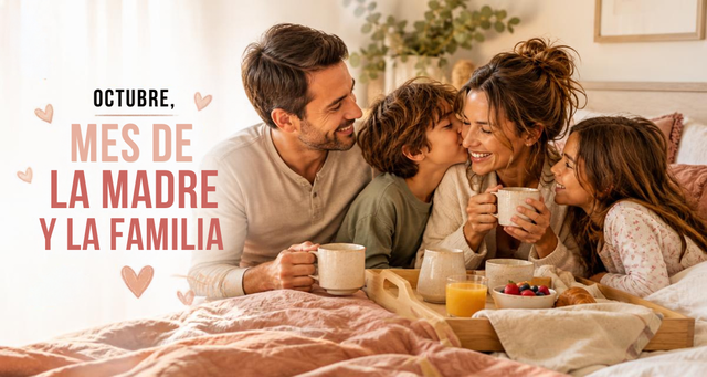 Octubre, mes de la Madre/ Familia : ¿Cómo lo celebras?