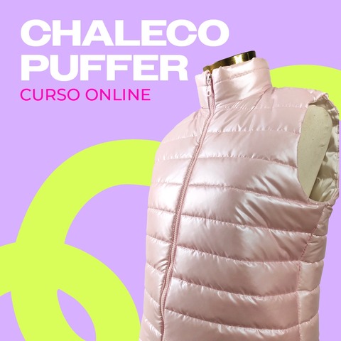 Chaleco puffer forrado 