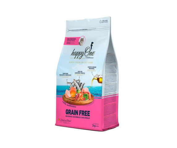 Happy One Mediterraneum Esterilizados-Sardina Grain Free