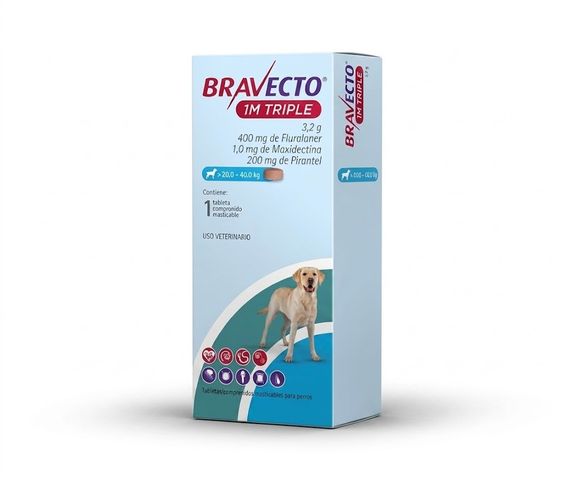 Bravecto 1M Triple 20-40kg