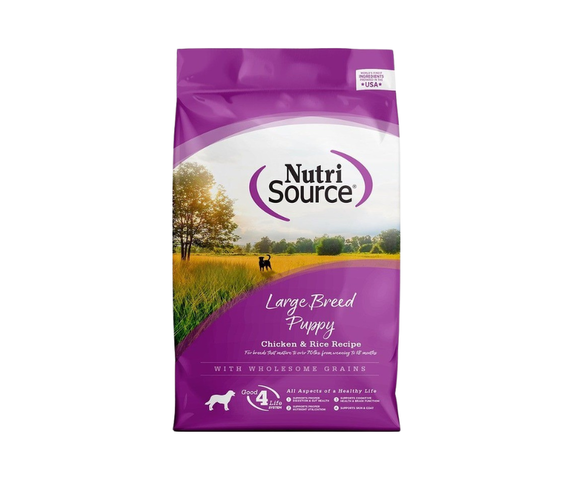Nutri Source Large Breed Puppy Chicken & Rice Recipe