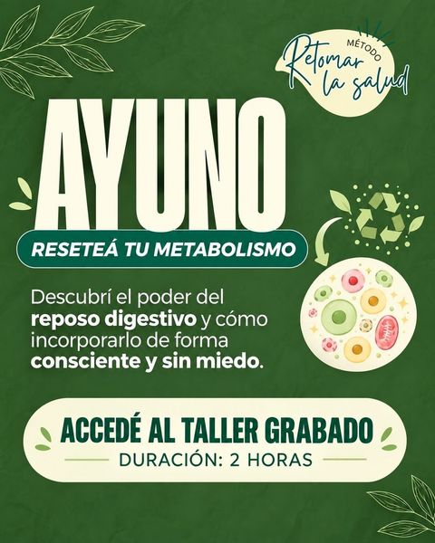 Ayuno: El reset corporal más antiguo y poderoso.