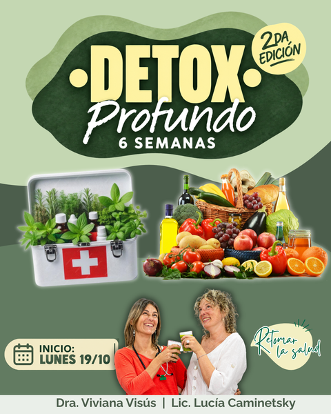 Detox Profundo 6 semanas - 19 DE OCTUBRE