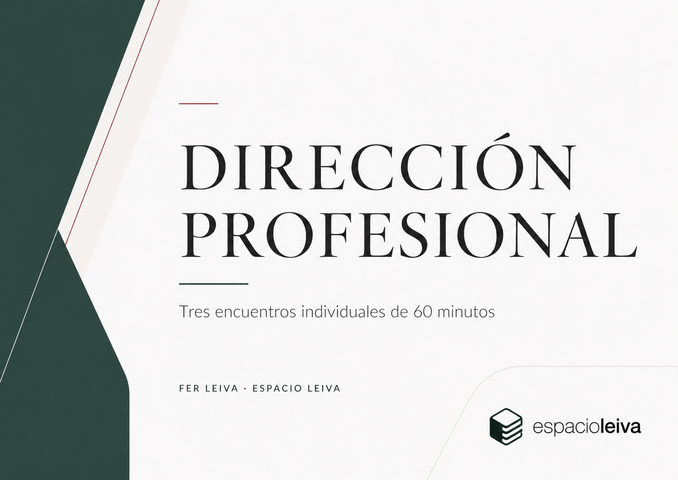 DIRECCIÓN PROFESIONAL