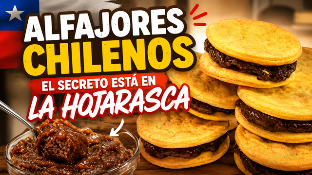 Alfajores Chilenos de Hojarasca: Receta Paso a Paso | Pauly Casisa