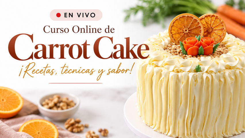 Transmisión en Vivo Torta Carrot Cake