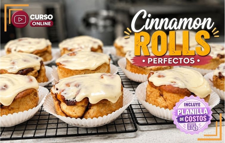 Cinnamon Rolls perfectos: suaves, esponjosos y con glaseado irresistible.