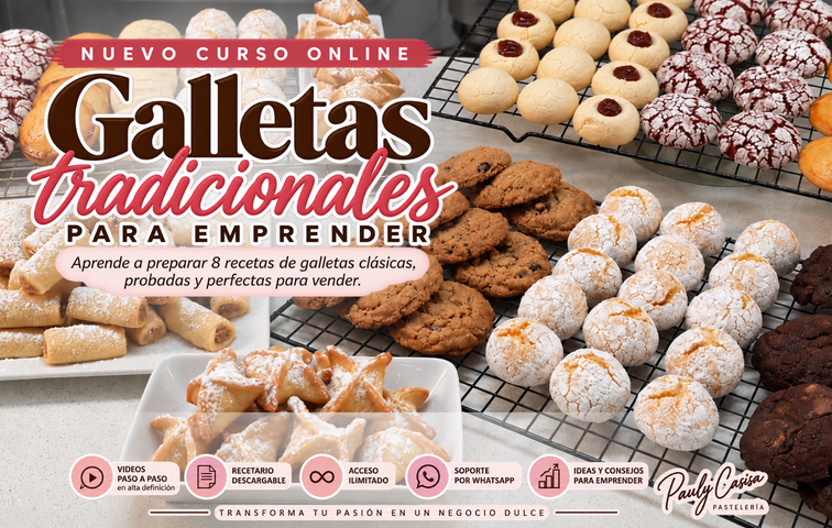Galletas para Emprender: 8 recetas tradicionales para vender