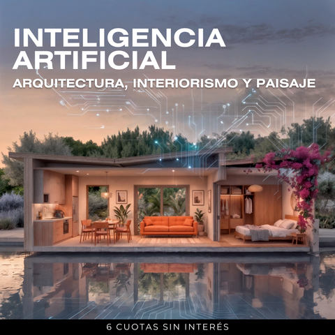 Inteligencia Artificial para Arquitectura, Interiorismo y Paisaje