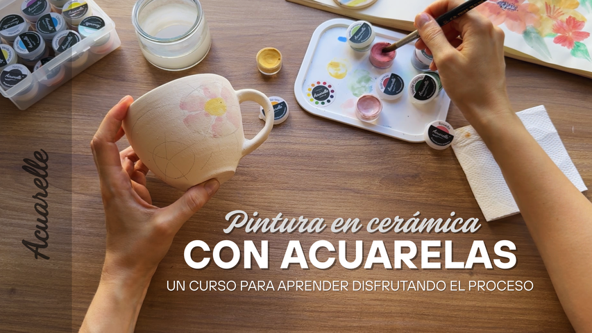 Acuarela cerámica: técnicas y secretos para pintar mejor