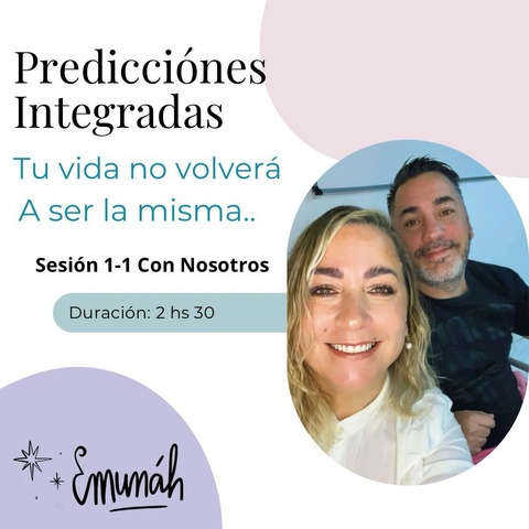 Predicciónes Tu vida no volverá a ser la misma sesión  1-1  con Diego y Flavia