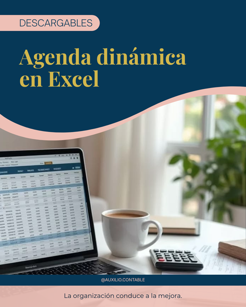 AGENDA MENSUAL CON HORAS