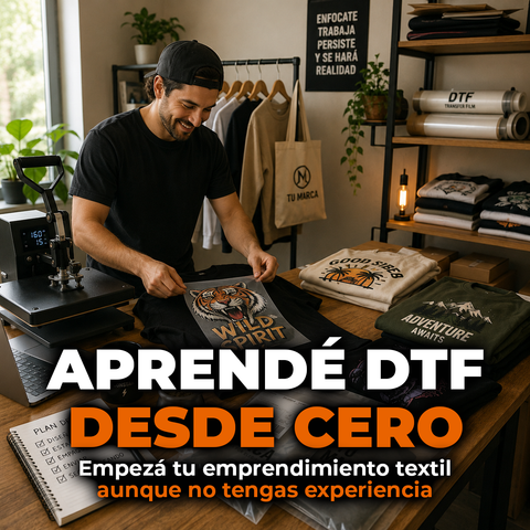 Aprendé DTF desde CERO