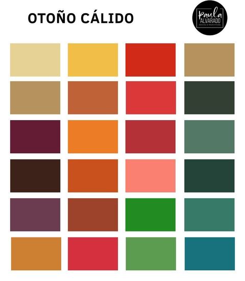 Paleta Premium: Otoño Cálido
