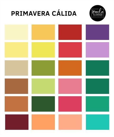 Paleta Premium: Primavera Cálida