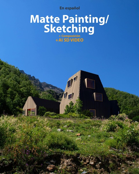 Matte Painting y Sketching para Archviz - Fer Villalobos