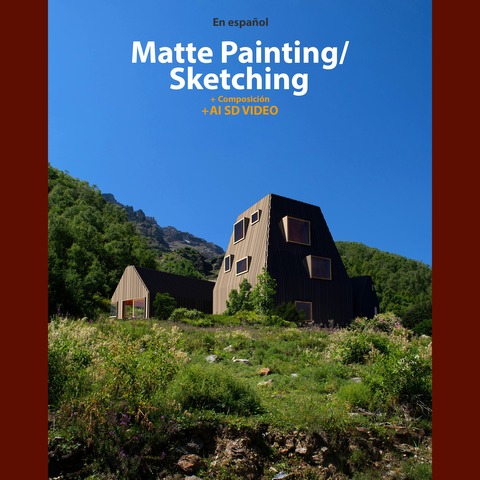 Matte Painting and Sketching for Archviz - Fer Villalobos