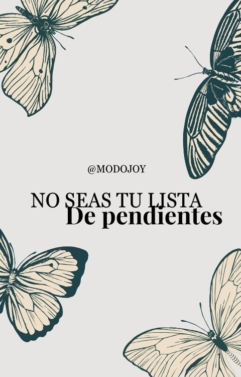 No seas tu lista de pendientes