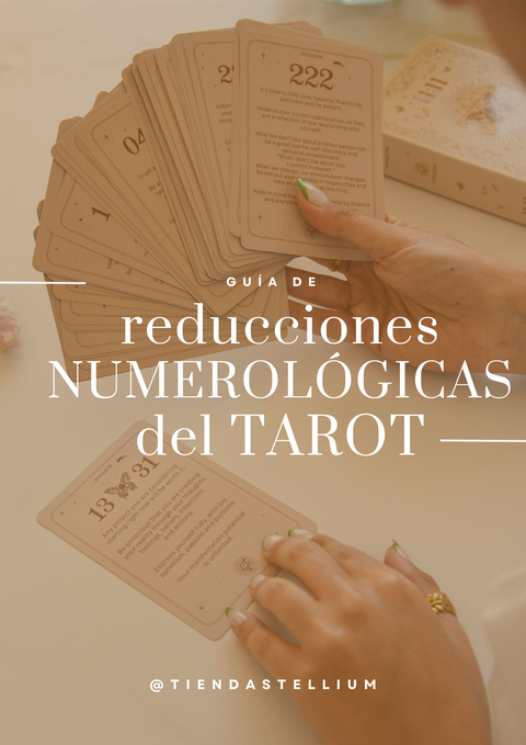 Guía de reducciones NUMEROLÓGICAS del TAROT