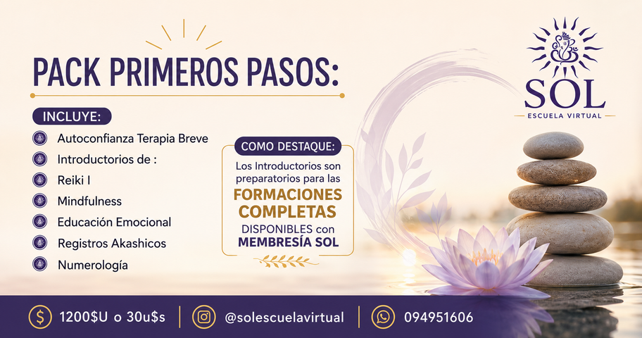 AUTOCONFIANZA y PRIMEROS PASOS