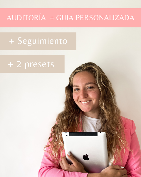 Auditoría con guia personalizada + seguimiento