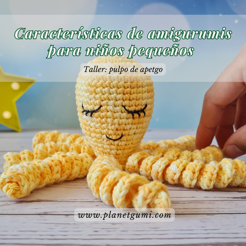 Características de amigurumis para niños pequeños [21/08/2023]