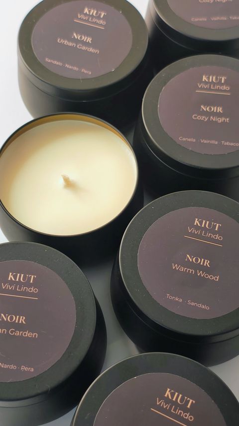 Velas de Soja en Envase y Bombones Aromaticos