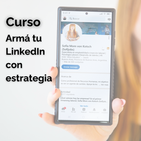 Curso en vivo: Aprendé a armar tu LinkedIn con estrategia