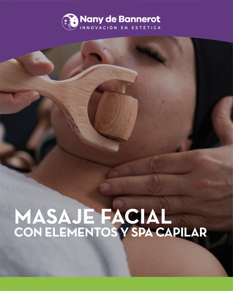 Taller de Masaje Facial con Elementos y Spa Capilar
