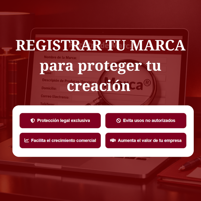 Registrar tu Marca hoy.  