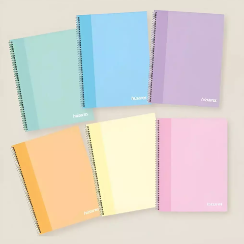 Cuaderno Universitario Húsares Pastel Color (6285-6286)