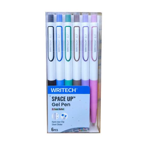 Lapicera Writech Space up Gel 0.7mm (W-0154M/6SET-07)