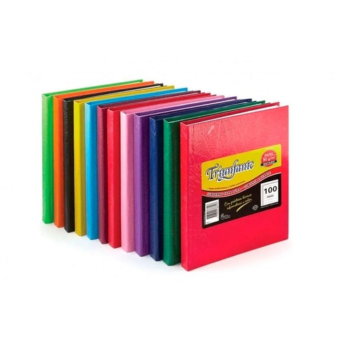 Cuaderno Escolar Triunfante 16x21 Rayado Araña T-D x96/100hj 