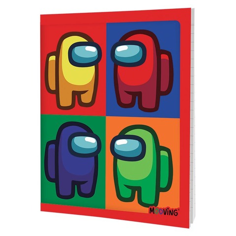 Cuaderno Mooving 16x21cm T/F 48Hj. Ry 
