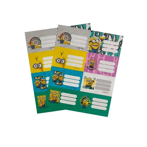 Etiquetas PPR Minions 