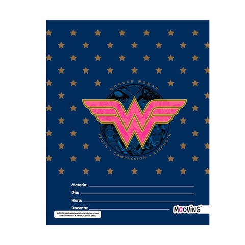 Separadores N°3 Mooving Wonder Woman x6
