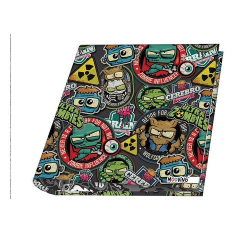 Carpeta Nº3 3x40 Mooving Ultra Zombies 