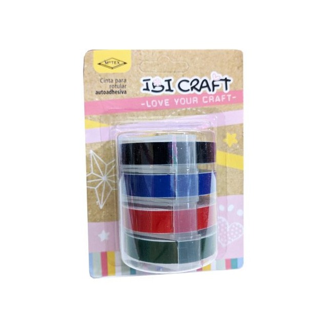 Cinta Rotuladora 9mmx3mts pack x4 Clásicos - Batik - Librería \u0026 Papelería