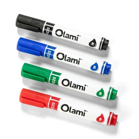 Marcador Pizarra Olami MPi220 Recargables