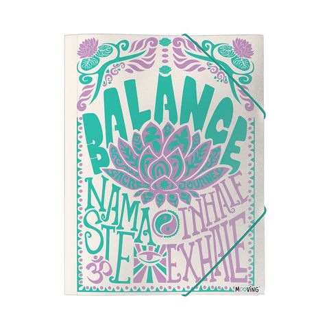 Carpeta Oficio con Elástico Mooving Mistyc 