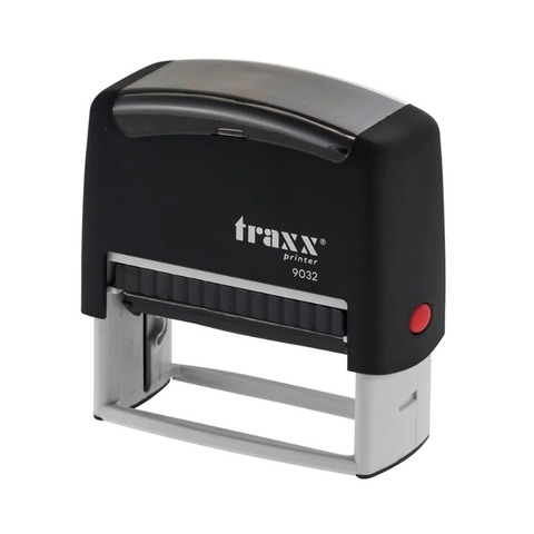 Sello 6 Líneas + Aparato Traxx 9032 Negro