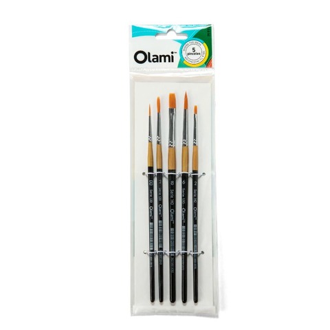    Pack de Pinceles Olami x5 Surtido PI915