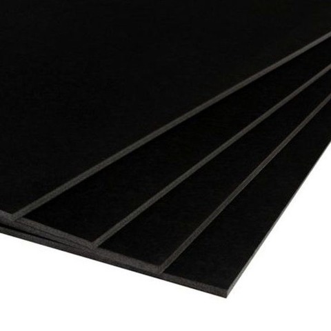 Foamboard Negro 70x100cm Aprox (5mm)