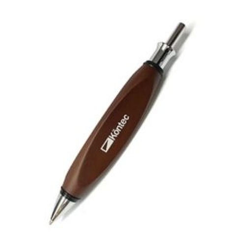 Portaminas 0.5 Kontec Madera Triangular Marrón Oscuro