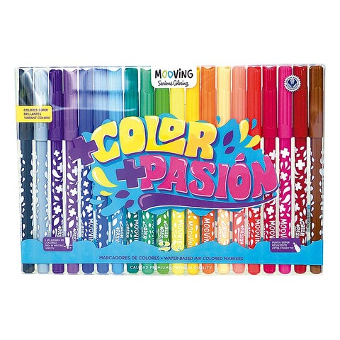 Mooving Coloring Marcador x20 